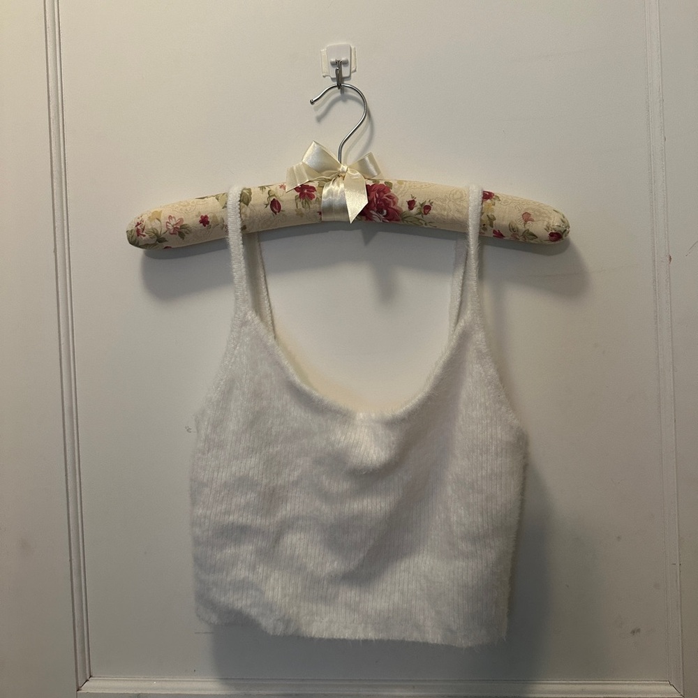 Fuzzy LA Hearts Pacsun Cropped Tank XS
